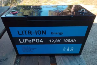Batería litio lifepo4