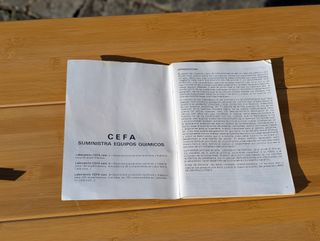 Manual Quimicefa Original