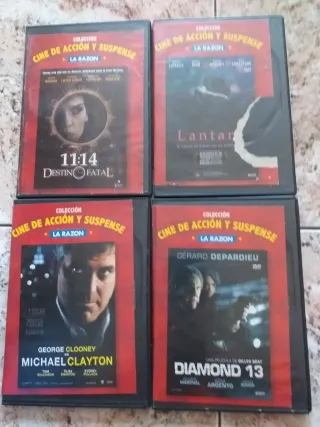 10 DVD Cine de Accion y Suspense