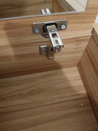 Tocador/Escritorio con Taburete Negro