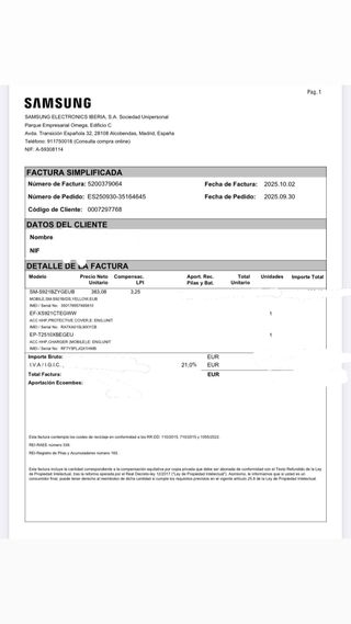 Samsung Galaxy S24 256 GB Nuovo + Custodia e Cavo