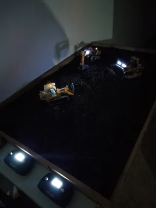 Maqueta en construcción