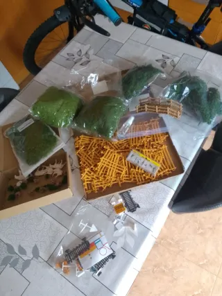 Maqueta en construcción