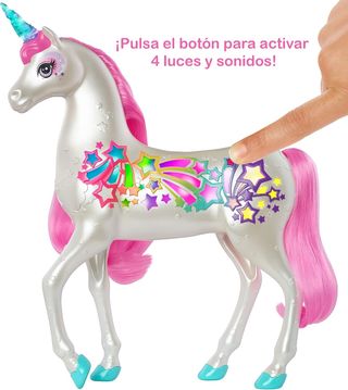 Unicorno magico Barbie Dreamtopia con luci e suoni per bambine