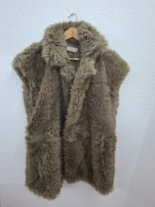 Chaleco Mango Marrón Talla M