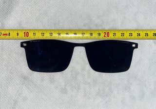 Sobregafas de sol polarizadas negras