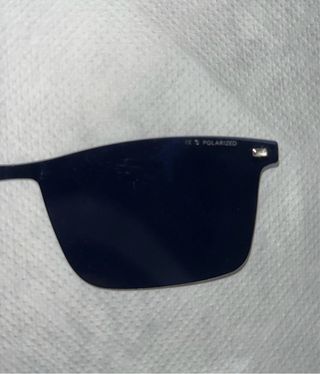 Sobregafas de sol polarizadas negras