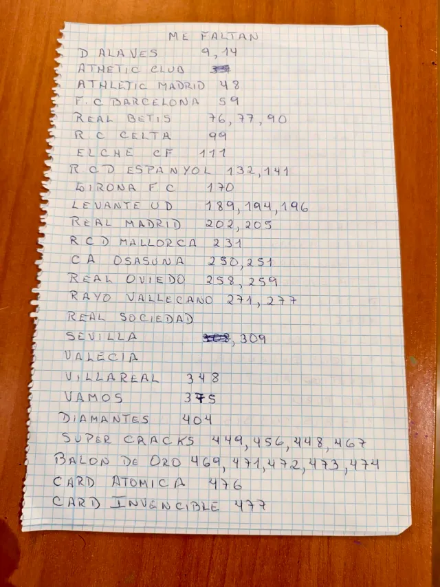 Cromos Panini Adrenalyn 2025-2026 XL Vamos