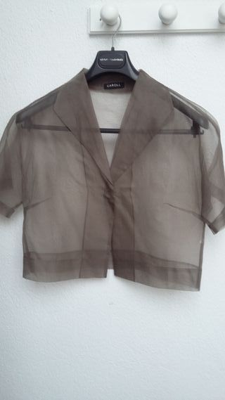 Vestido fiesta con chaquetilla Caroll