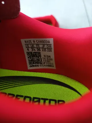 Zapatillas Adidas Predator multitacos niño