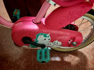 Bicicleta Decathlon Niña 14 pulgadas (3-5 años)