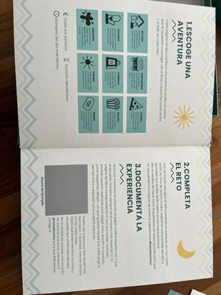 Reto Adventur Caja y Stickers