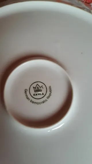 Porcellana Kahla vintage set fiori