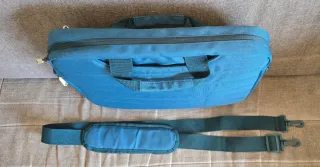 Maletín portátil azul