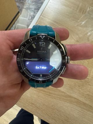 Reloj Festina Connected F23000/4 Plata/Turquesa