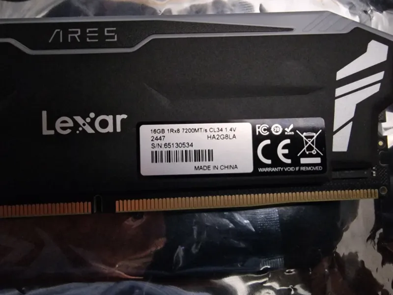 A-Die 2x16GB DDR5 6000-7200 CL28-34 AMD/Intel 32GB afbeelding 6