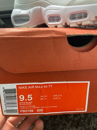Nike Air Max 95 blancas