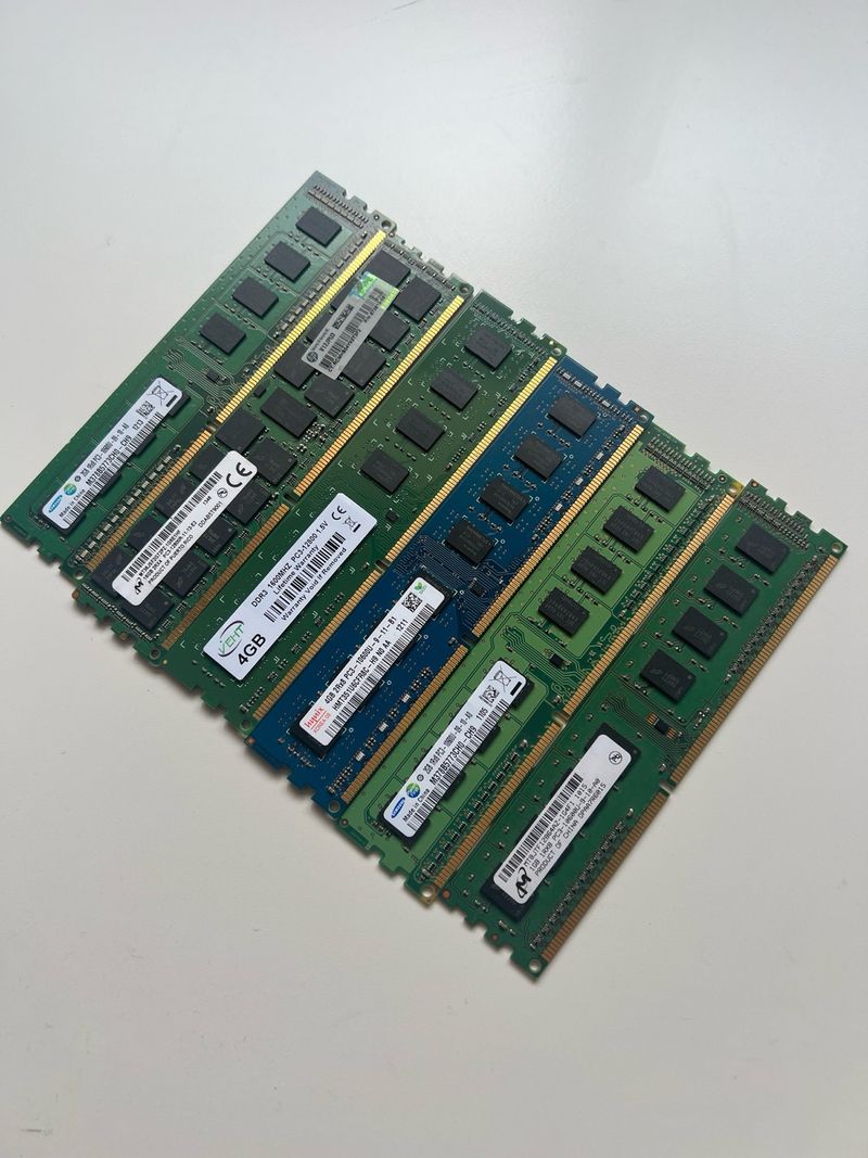 Lote 29GB DDR3 ECC/Non-ECC RAM