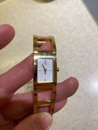 Reloj pulsera Calvin Klein mujer acero dorado