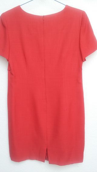 traje de vestido y chaqueta