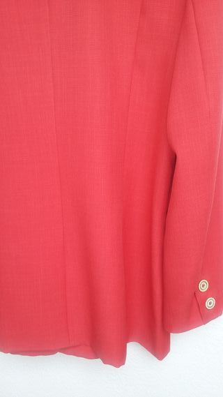 traje de vestido y chaqueta