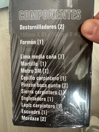 Maletín Profesional Herramientas 15 Piezas