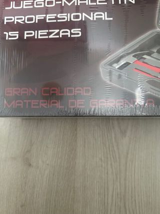 Maletín Profesional Herramientas 15 Piezas