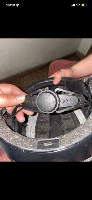 Casco patinete eléctrico con luces TALLA L