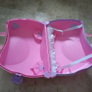Maleta infantil Trunki rosa