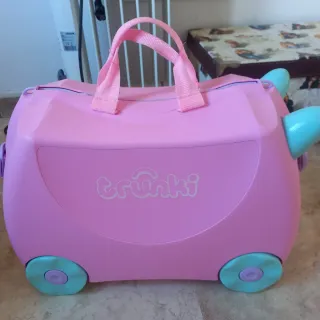 Maleta infantil Trunki rosa