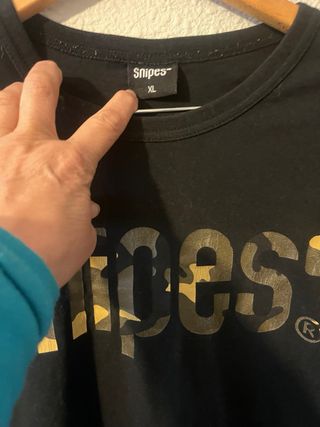 Lote 2 Camisetas Snipes Talla L y xl