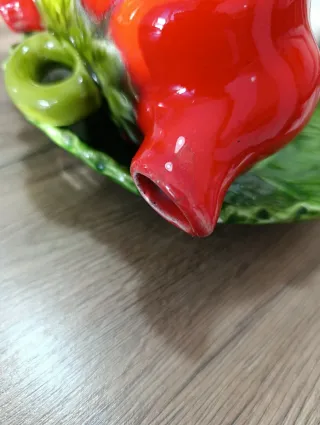 Set Olio e Aceto Pomodoro Ceramica