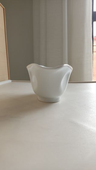 Salsera doble de porcelana