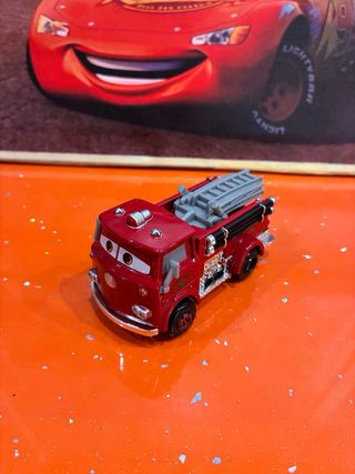 Coche Bomberos Cars Metal Nuevo!!
