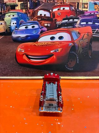 Coche Bomberos Cars Metal Nuevo!!