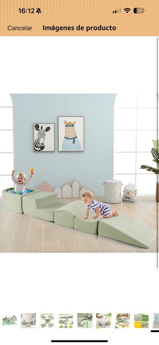 Juego Escalada y Piscina de Bolas 5 Piezas bebe