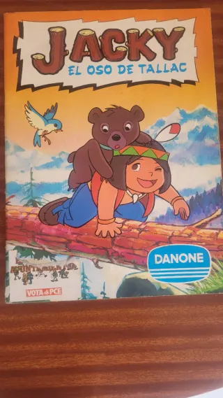 Álbum de cromos Jacky el Oso