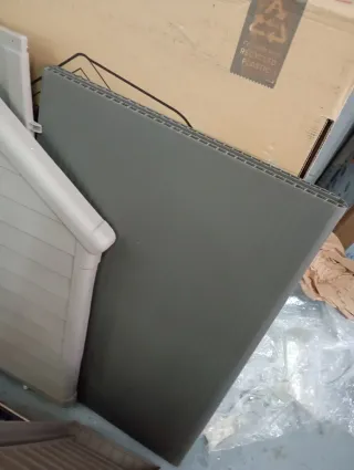 Caseta Perro Resina Curver Beige/Gris