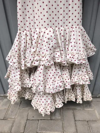 Traje Gitana Talla XS Lunares