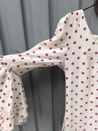 Traje Gitana Talla XS Lunares