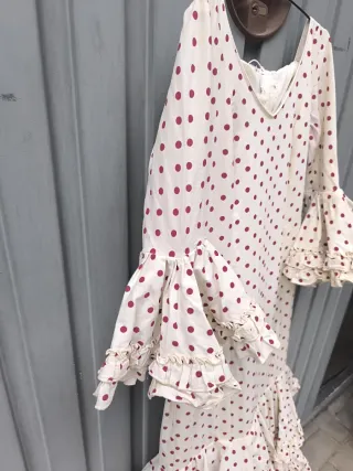 Traje Gitana Talla XS Lunares