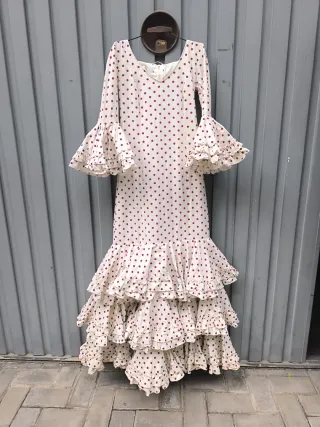 Traje Gitana Talla XS Lunares