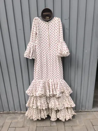 Traje Gitana Talla XS Lunares