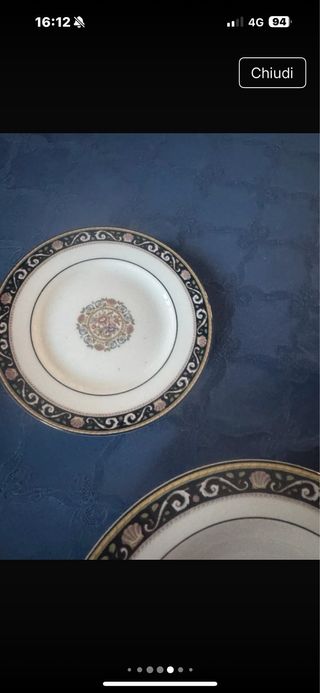 Servizio piatti 4 persone Wedgwood Runnymede