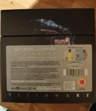 Caja Michael Jackson Visionary Completa 20 cds/dvd
