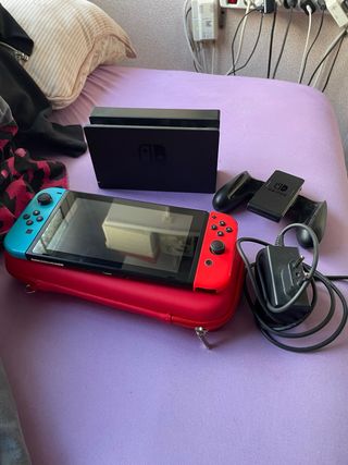 Nintendo Switch Rojo y Azul
