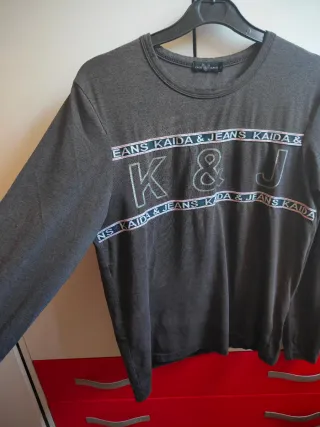 Camiseta KAIDA & JEANS gris M