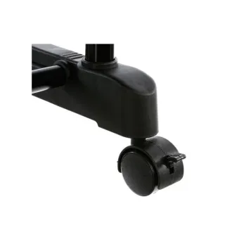 Perchero doble metálico con ruedas