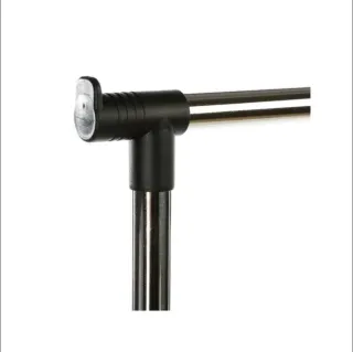 Perchero doble metálico con ruedas