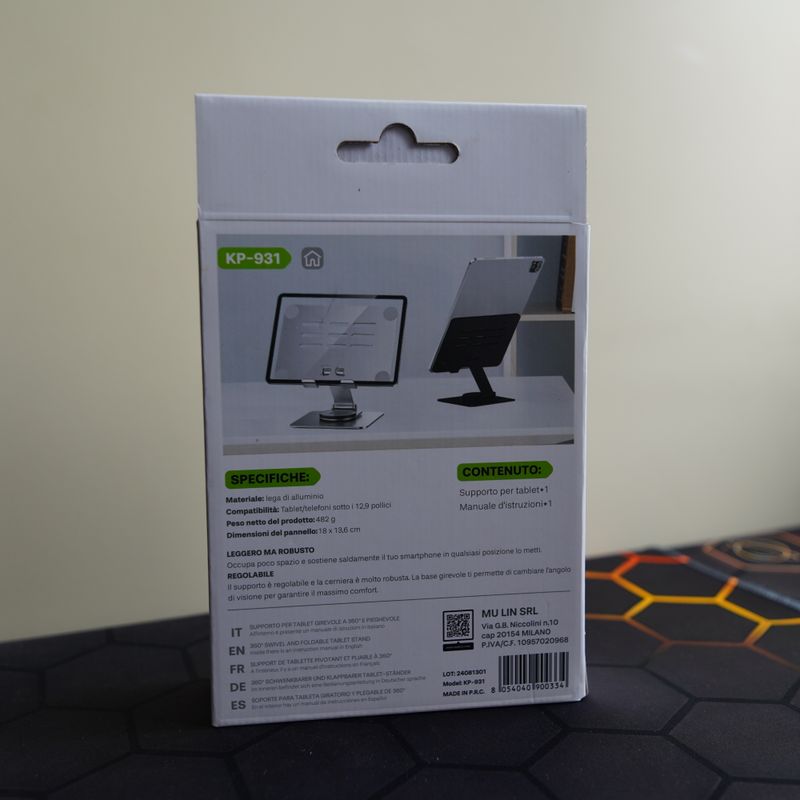 Soporte para tablet MULIN giratorio 360° afbeelding 3